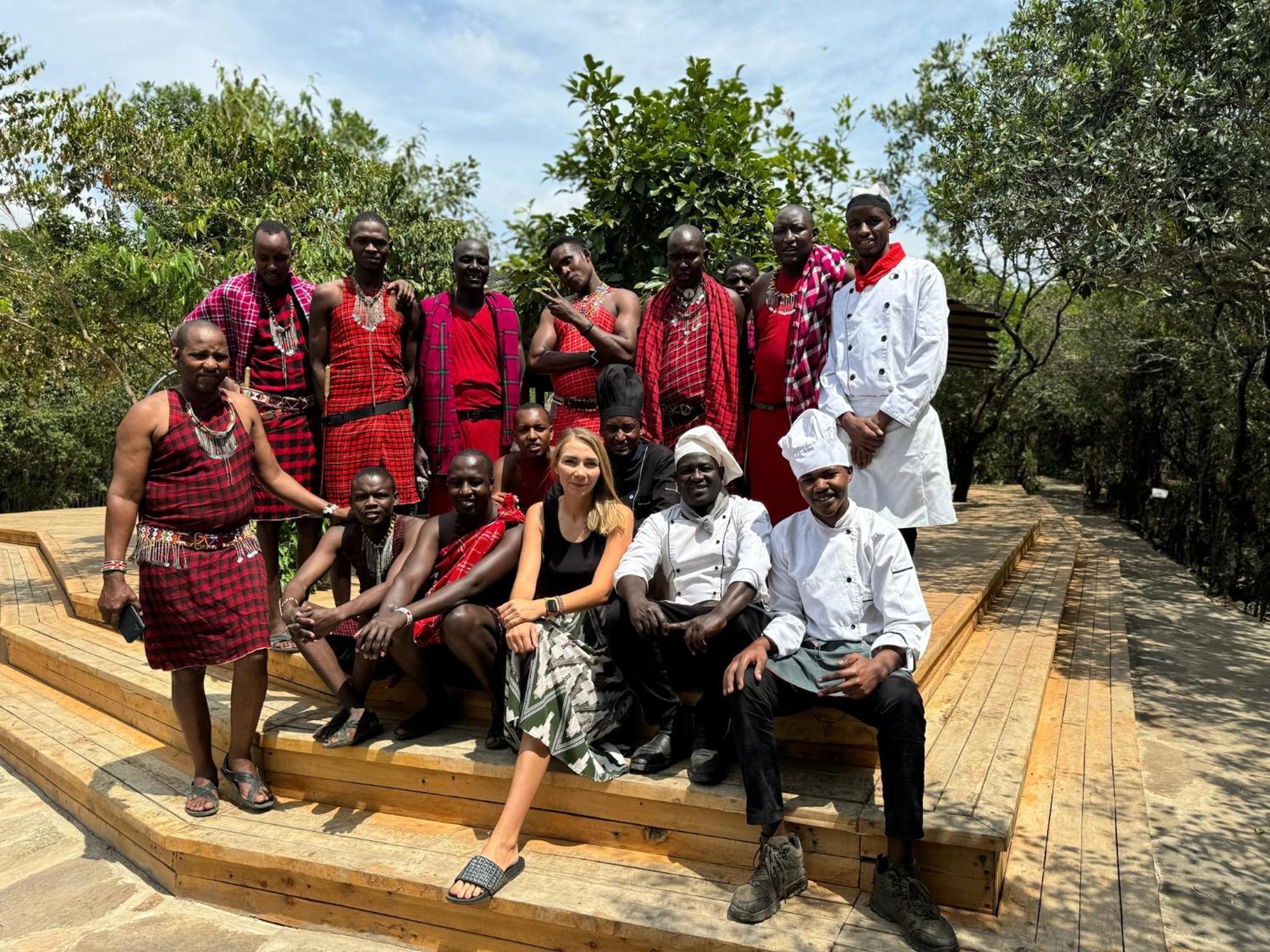 Olkinyei Mara Tented Camp Talek Екстер'єр фото